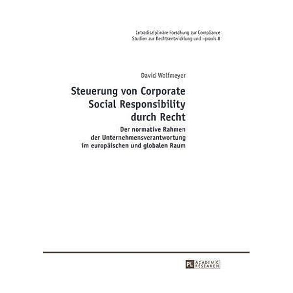 Steuerung von Corporate Social Responsibility durch Recht, David Wolfmeyer