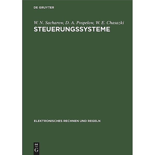 Steuerungssysteme, W. N. Sacharow, D. A. Pospelow, W. E. Chasazki