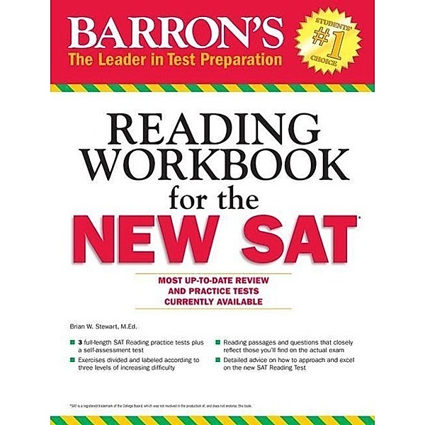 Stewart, B: Barron's Reading Workbook New SAT, Brian W. Stewart