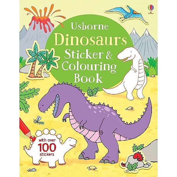 Sticker and Colouring Book / Dinosaurs Sticker and Colouring Book, Sam Taplin