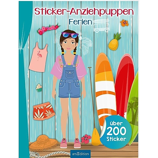 Sticker-Anziehpuppen - Ferien