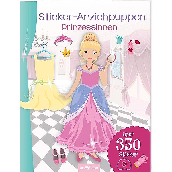 Sticker-Anziehpuppen - Prinzessinnen