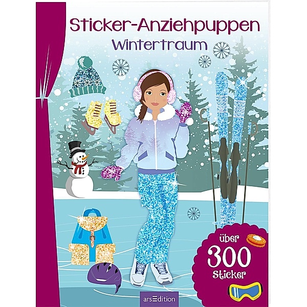 Sticker-Anziehpuppen - Wintertraum