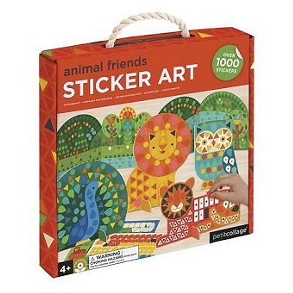 Sticker Art Tierfreunde