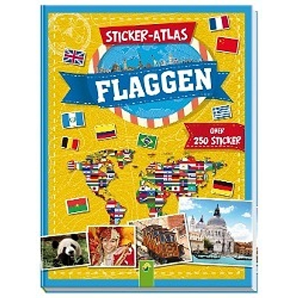 Sticker-Atlas Flaggen, Carla Felgentreff