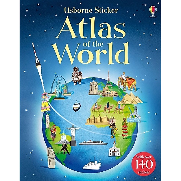 Sticker Atlases / Sticker Atlas of the World, Alice Pearcey, Fiona Patchett