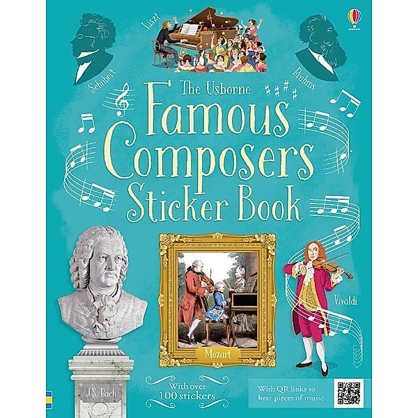 Sticker Books / Famous Composers Sticker Book, Anthony Marks