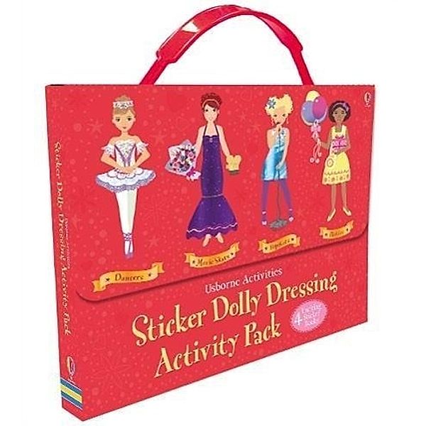 Sticker Doll Dressing Activity Pack - Red