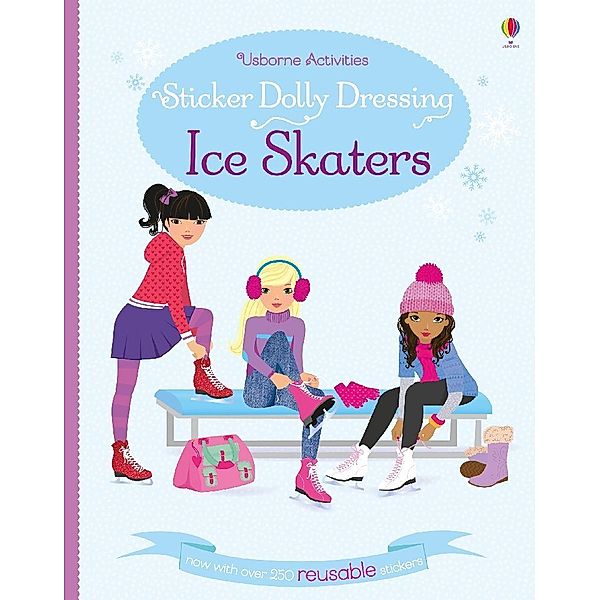 Sticker Dolly Dressing - Ice Skaters, Fiona Watt