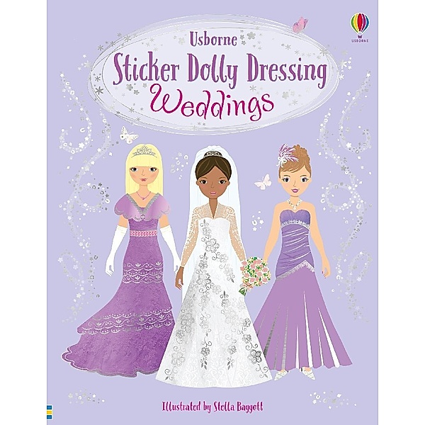 Sticker Dolly Dressing Weddings, Fiona Watt