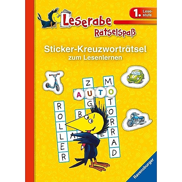 Sticker-Kreuzworträtsel zum Lesenlernen (1. Lesestufe), Anne Johannsen