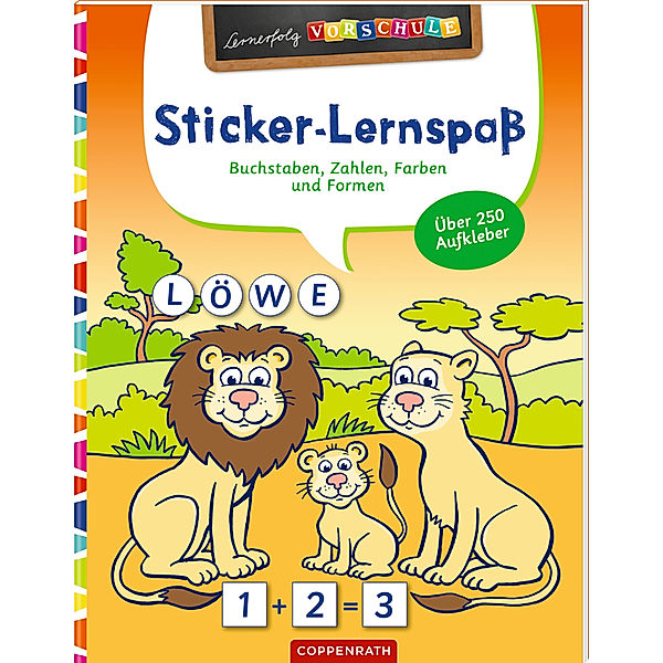 Sticker-Lernspass (Wilde Tiere)