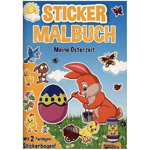 Sticker Malbuch Osterzeit
