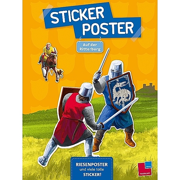 Sticker-Poster - Auf der Ritterburg
