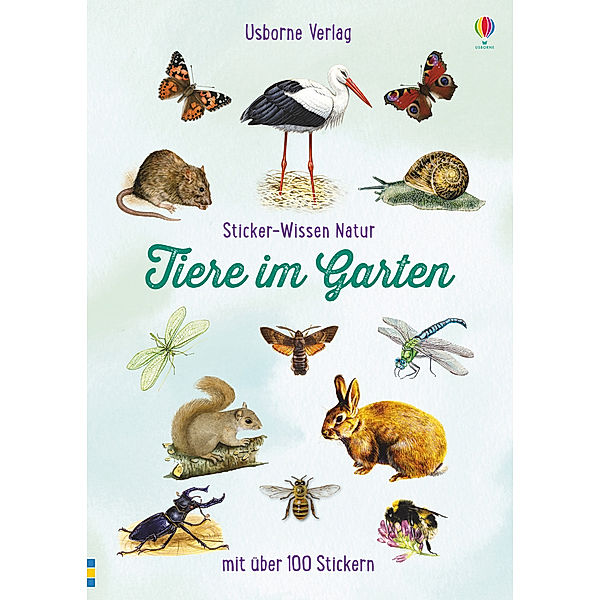 Sticker-Wissen Natur / Sticker-Wissen Natur: Tiere im Garten, Phillip Clarke