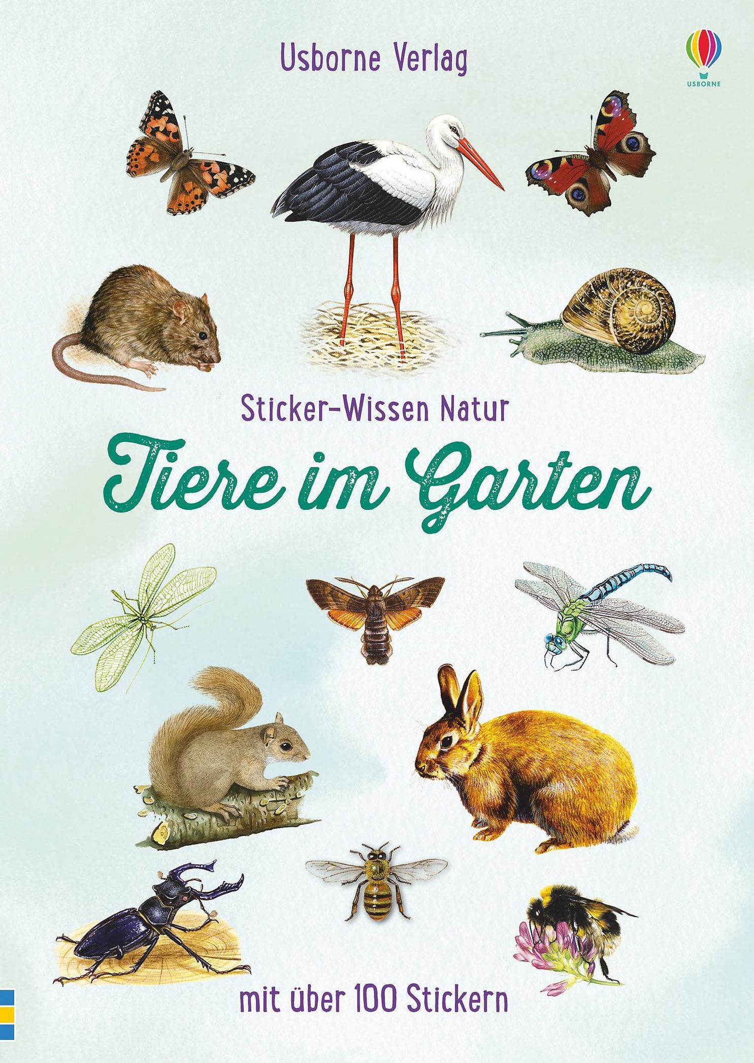 Sticker-Wissen Natur: Tiere im Garten kaufen | tausendkind.at