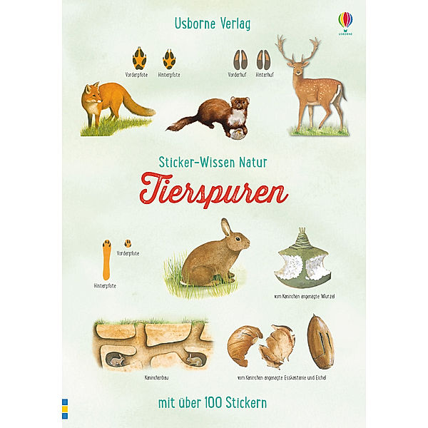 Sticker-Wissen Natur: Tierspuren, Alfred Leutscher