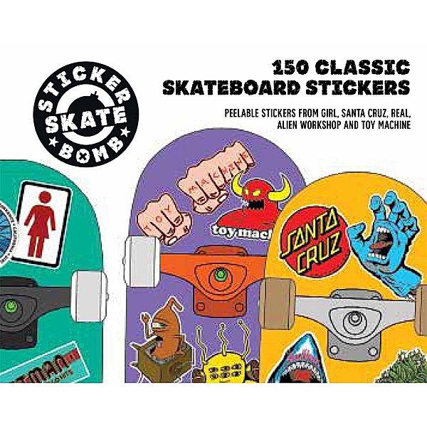 Stickerbomb Skateboard, Studio Rarekwai