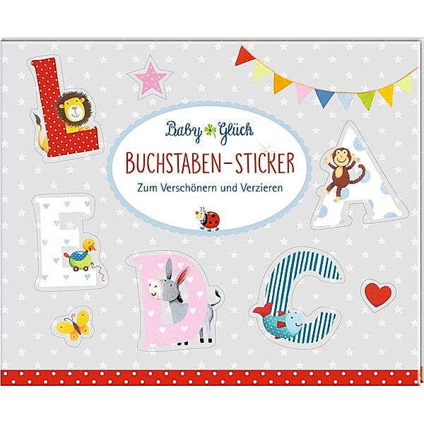 Stickerbuch - BabyGlück - Buchstaben-Sticker