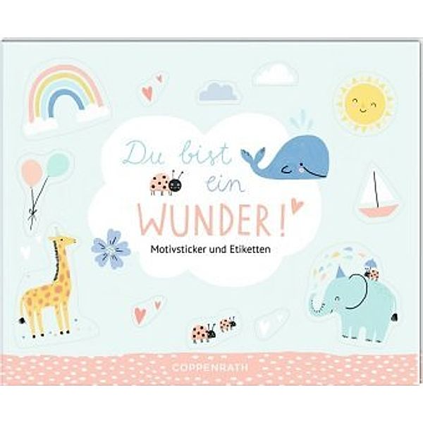 COPPENRATH VERLAG Stickerbuch – Du bist ein Wunder!