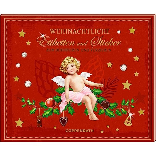 Stickerbuch - Weihnachtliche Etiketten und Sticker