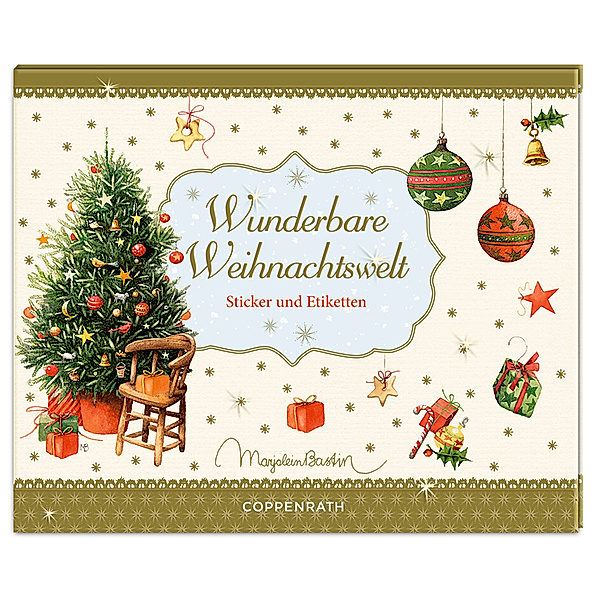 Stickerbuch - Wunderbare Weihnachtswelt