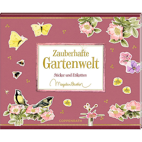 Coppenrath, Münster Stickerbuch - Zauberhafte Gartenwelt