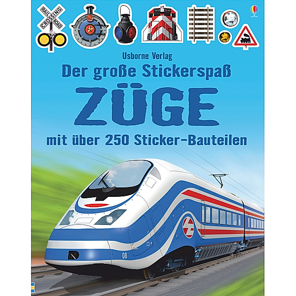Stickerbücher / Der grosse Stickerspass: Züge, Simon Tudhope