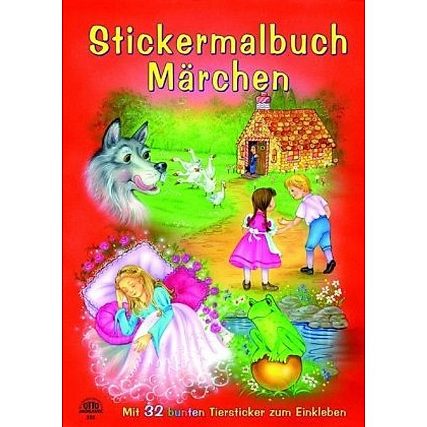 Stickermalbuch Märchen