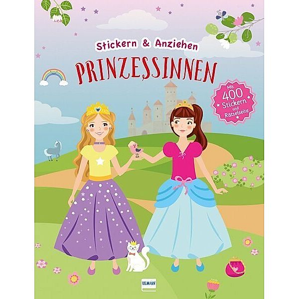 Stickern & Anziehen / Prinzessinnen, Stickerbuch