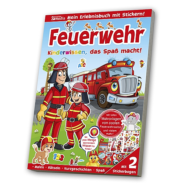 Stickerspaßbuch Welt der Feuerwehr