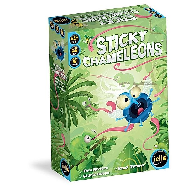 Sticky Chameleons (Kinderspiel), Théo Rivière, Cédric Barbé