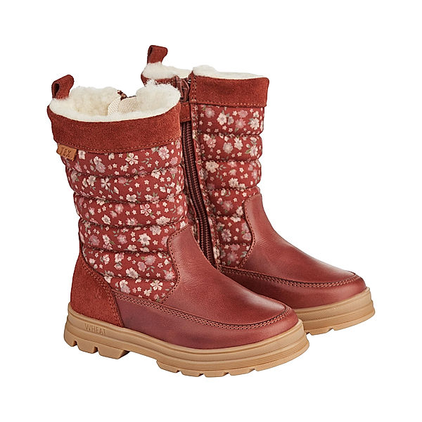 Wheat Stiefel KOA TEX gefüttert in red