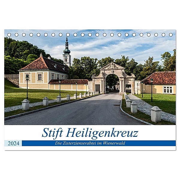 Stift Heiligenkreuz (Tischkalender 2024 DIN A5 quer), CALVENDO Monatskalender, Alexander Bartek