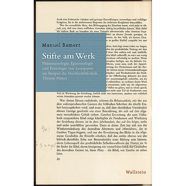 Stifte am Werk, Manuel Bamert