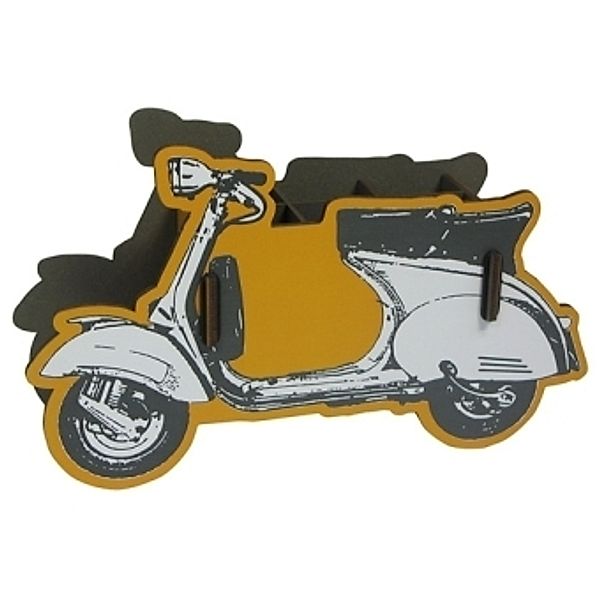 Stiftebox Vespa weiß