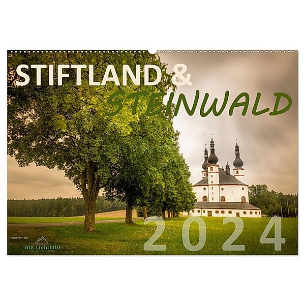 Stiftland & Steinwald Kalender 2024 (Wandkalender 2024 DIN A2 quer), CALVENDO Monatskalender, MK Lichtbild