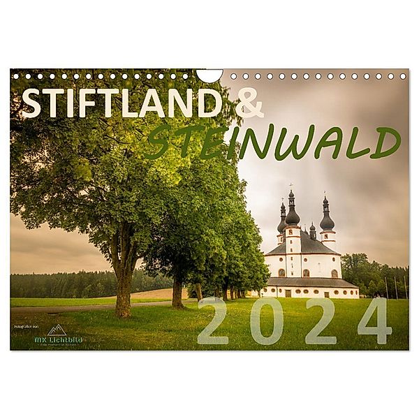 Stiftland & Steinwald Kalender 2024 (Wandkalender 2024 DIN A4 quer), CALVENDO Monatskalender, MK Lichtbild