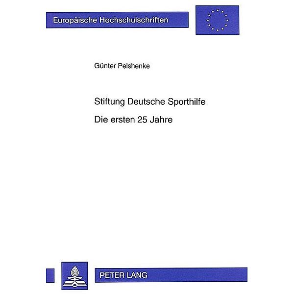 Stiftung Deutsche Sporthilfe- Die ersten 25 Jahre, Günter Pelshenke