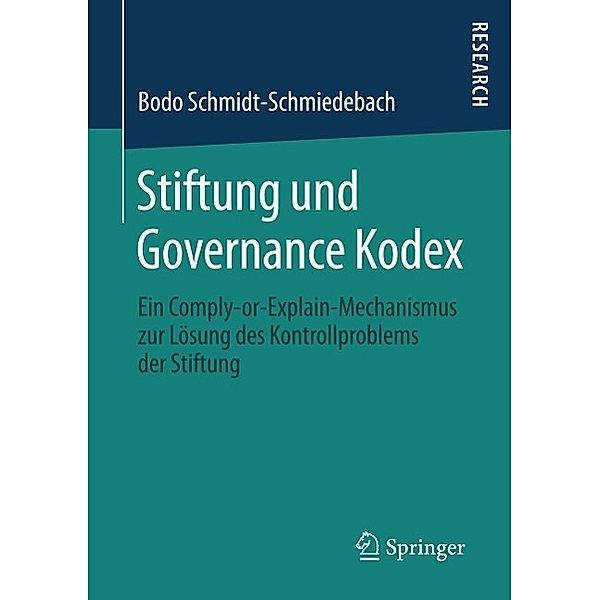 Stiftung und Governance Kodex, Bodo Schmidt-Schmiedebach