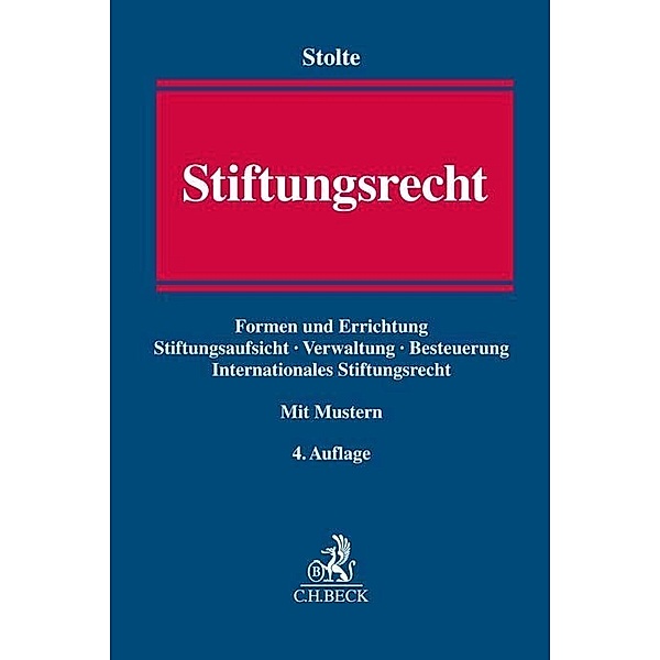 Stiftungsrecht, Stefan Stolte