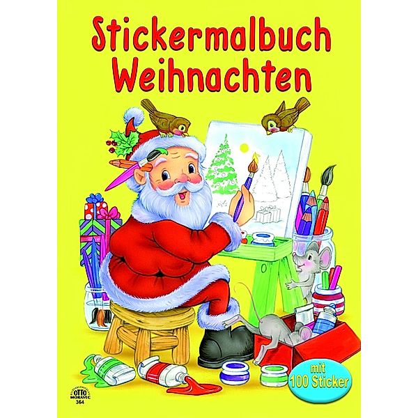 Stikermalbuch Weihnachten