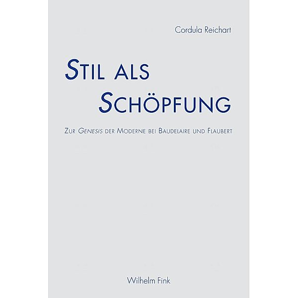 Stil als Schöpfung, Cordula Reichart