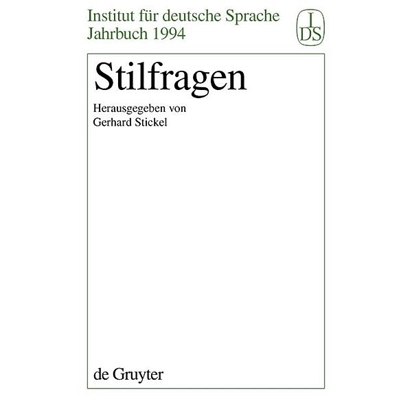 Stilfragen