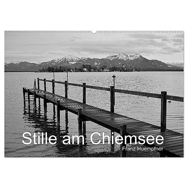 Stille am Chiemsee (Wandkalender 2024 DIN A2 quer), CALVENDO Monatskalender, Franz Huempfner