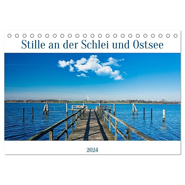 Stille an der Schlei und Ostsee (Tischkalender 2024 DIN A5 quer), CALVENDO Monatskalender, Christiane Kulisch