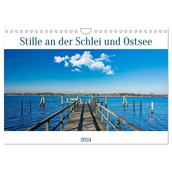 Stille an der Schlei und Ostsee (Wandkalender 2024 DIN A4 quer), CALVENDO Monatskalender, Christiane Kulisch