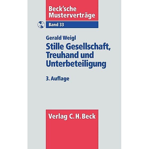 Stille Gesellschaft, Treuhand und Unterbeteiligung, Gerald Weigl