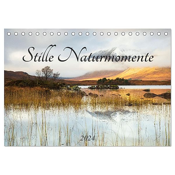 Stille Naturmomente (Tischkalender 2024 DIN A5 quer), CALVENDO Monatskalender, Daniela Beyer (Moqui)