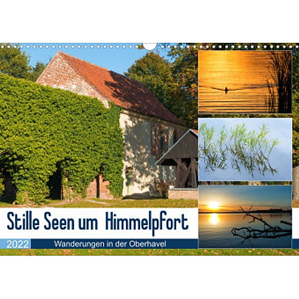 Stille Seen um Himmelpfort (Wandkalender 2022 DIN A3 quer), Kerstin Waurick